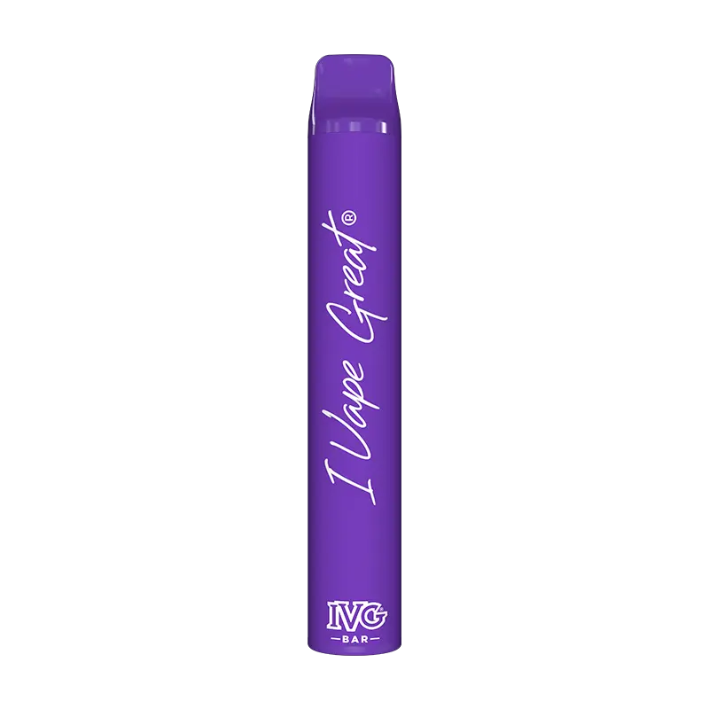 Aloe Grape Max Bar Disposable Vape by IVG