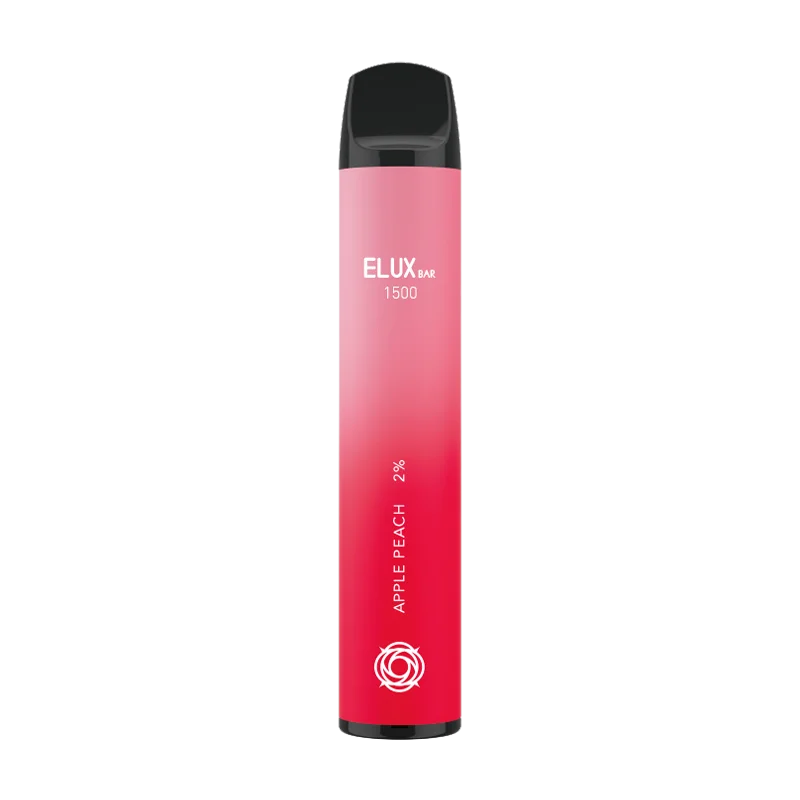 Apple Peach Elux Bar 1500 Disposable Vape