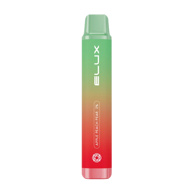 Apple Peach Pear Pro 600 Disposable Vape by Elux