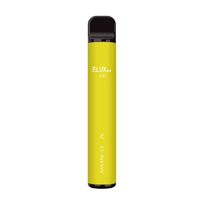 Banana Ice Elux Bar 600 Disposable Vape by Elux