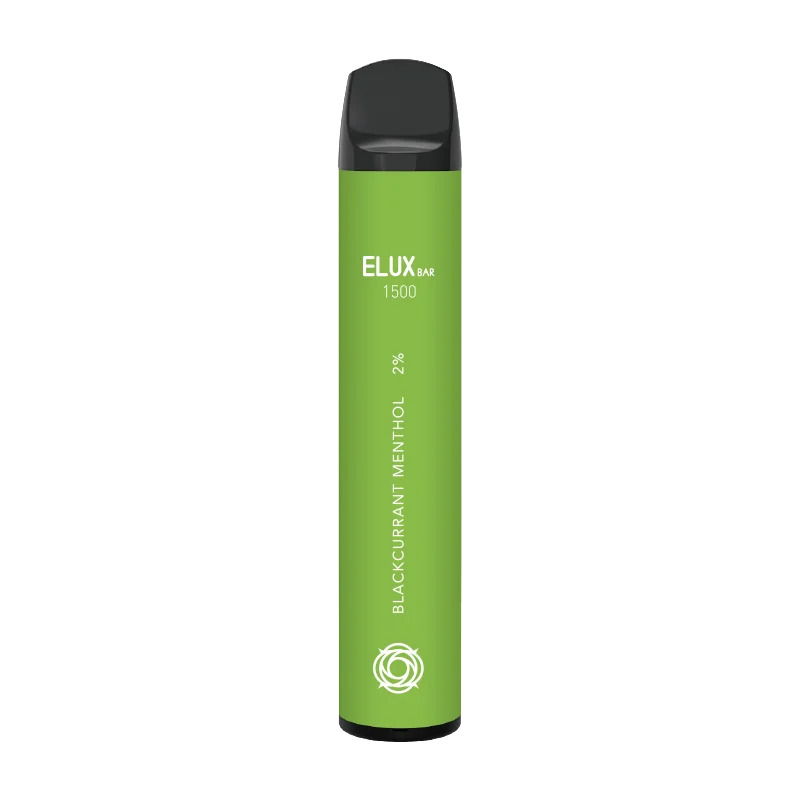 Blackcurrant Menthol Elux Bar 1500 Disposable Vape