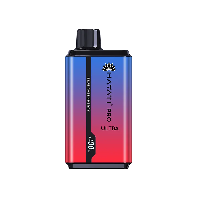 Blue Razz Cherry Hayati Pro Ultra Dispsoable Vape   0mg