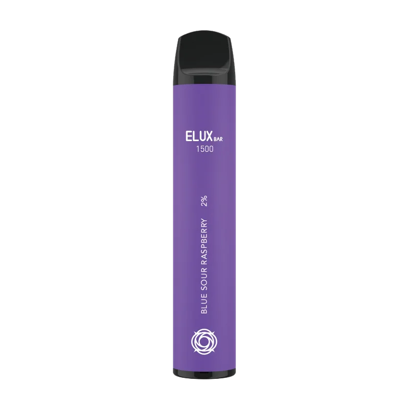 Blue Sour Raspberry Elux Bar 1500 Disposable Vape