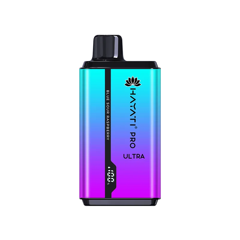 Blue Sour Raspberry Hayati Pro Ultra Dispsoable Vape   0mg