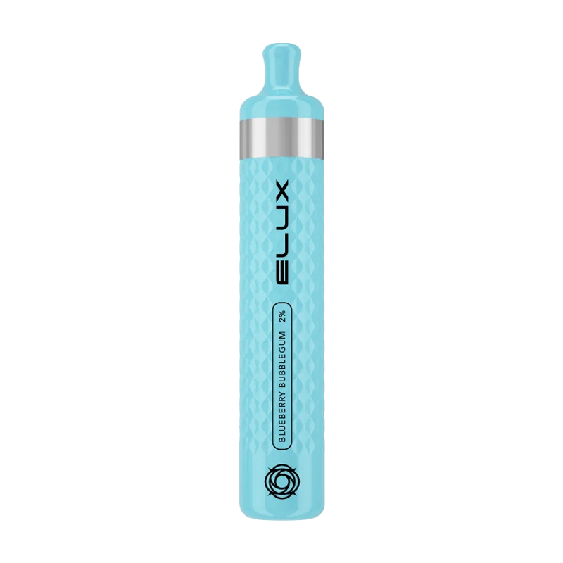 Blueberry Bubblegum Flow 600 Disposable Vape by Elux