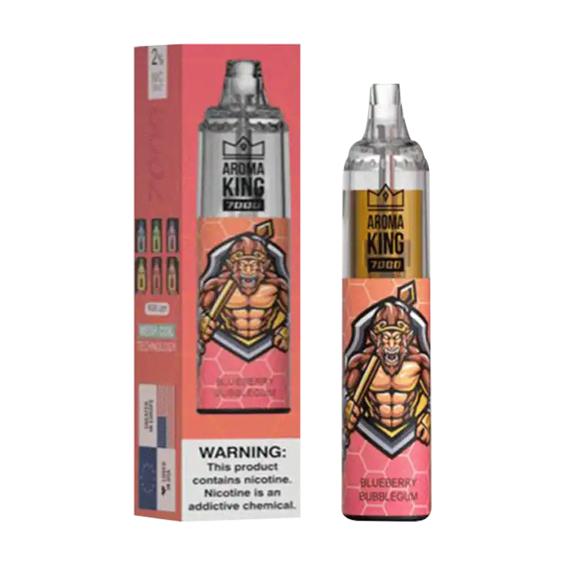 Blueberry Bubblegum Tornado 7000 Disposable Vape by Aroma King