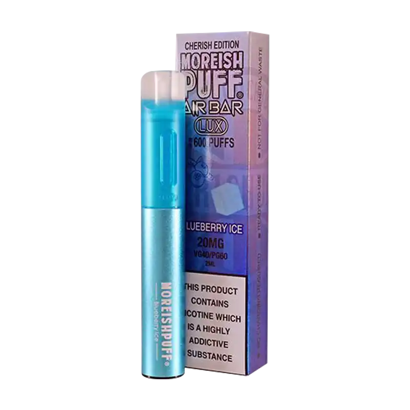 Blueberry Ice Air Bar Lux Disposable Pod by Moreish Puff