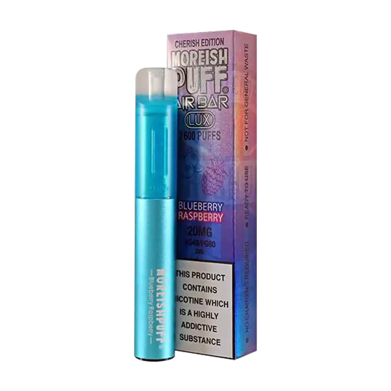 Blueberry Rapsberry Air Bar Lux Disposable Pod by Moreish Puff