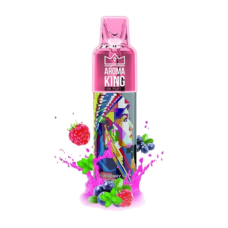 Blueberry Sour Raspberry Aroma King 10000 Disposable Vape 