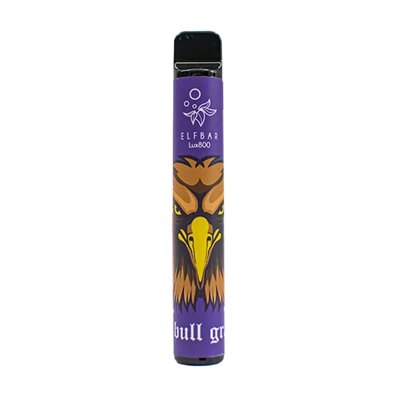 Bull Grape Elf Bar Lux 800 Disposable Vape Device