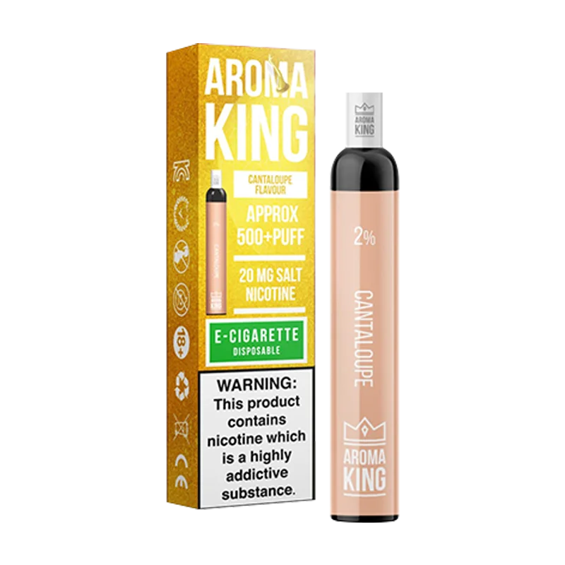 Cantaloupe Aroma King Regular Disposable Vape