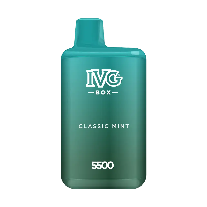 Classic Mint Box Bar Disposable Vape by IVG