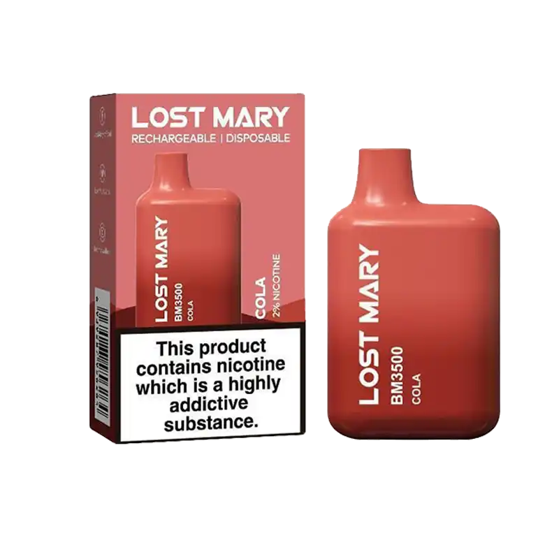 Cola Lost Mary BM3500 Disposable Vape by Elf Bar