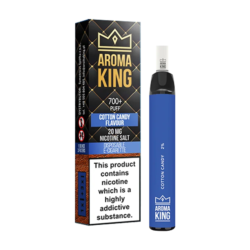 Cotton Candy Aroma King Hybrid Disposable Vape