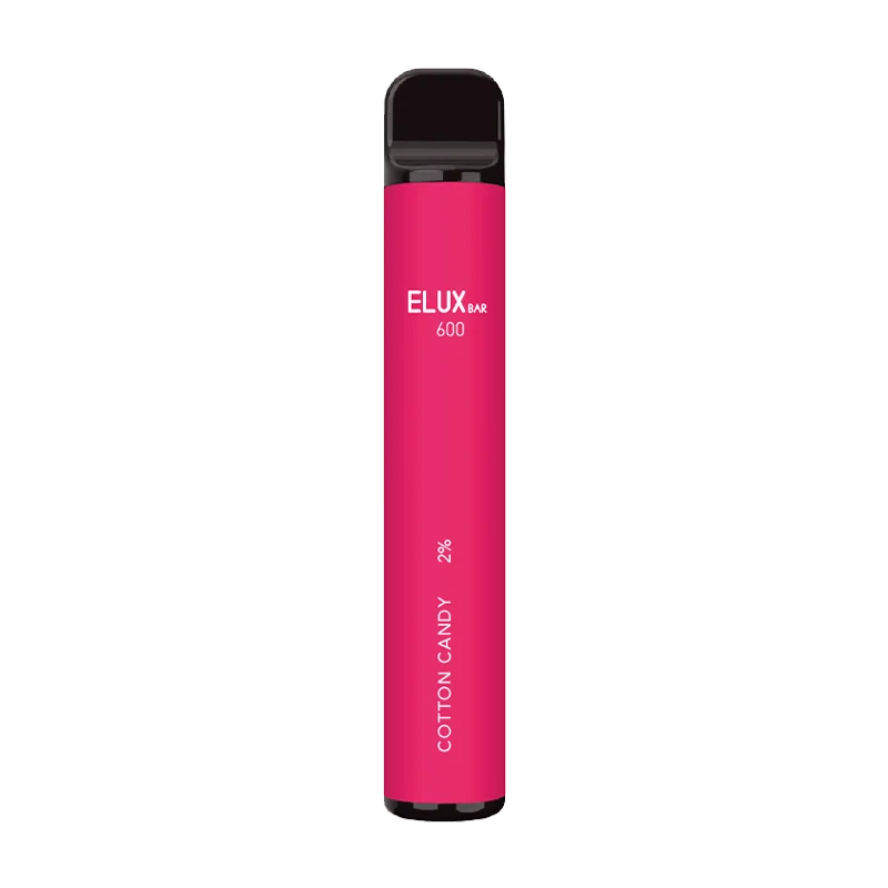 Cotton Candy Elux Bar 600 Disposable Vape by Elux