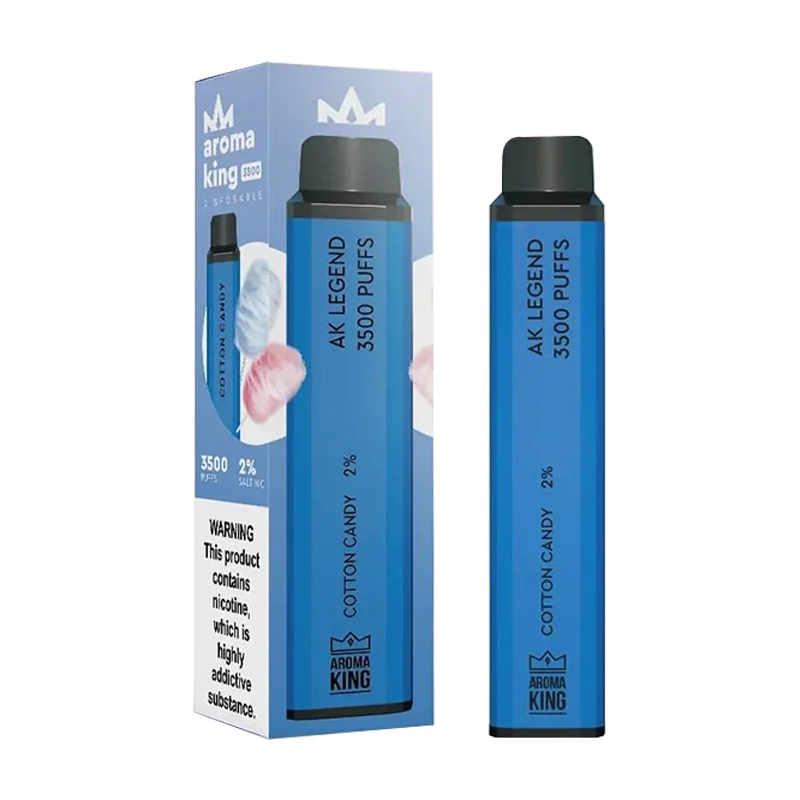 Cotton Candy Legend 3500 Disposable Vape  by Aroma King