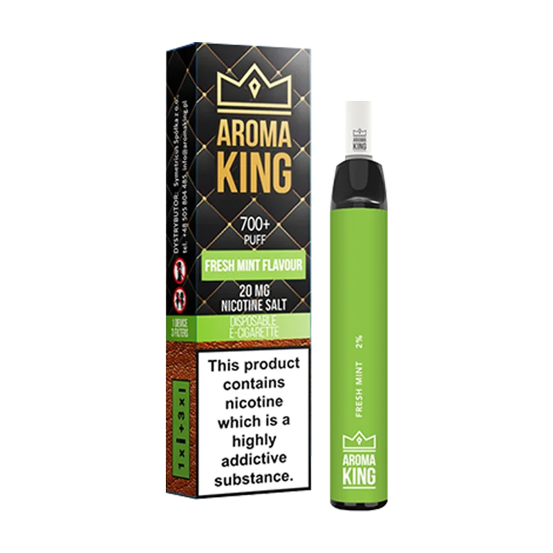 Fresh Mint Aroma King Hybrid Disposable Vape