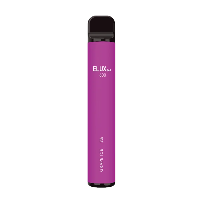 Grape Ice Elux Bar 600 Disposable Vape by Elux