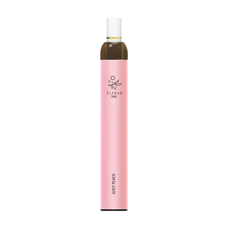 Juicy Peach T600 Disposable Vape Device by Elf Bar