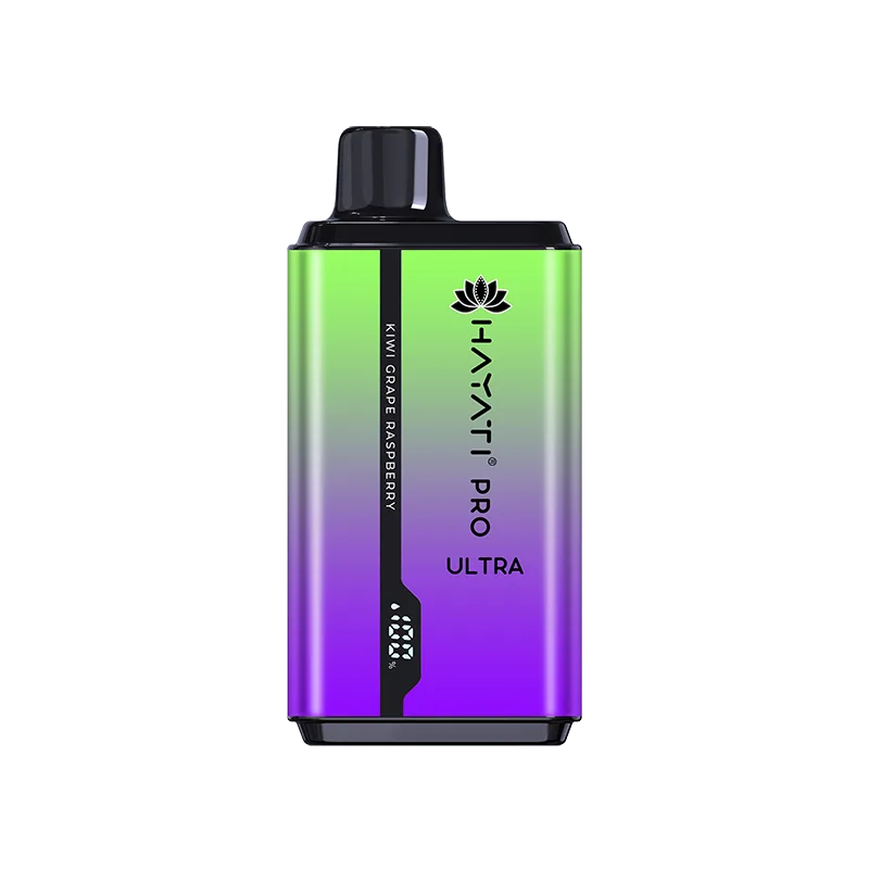 Kiwi Grape Raspberry Hayati Pro Ultra Dispsoable Vape   0mg