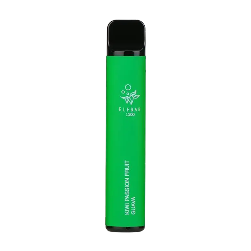 Kiwi Passion Fruit Guava Elf Bar 1500 Disposable Vape