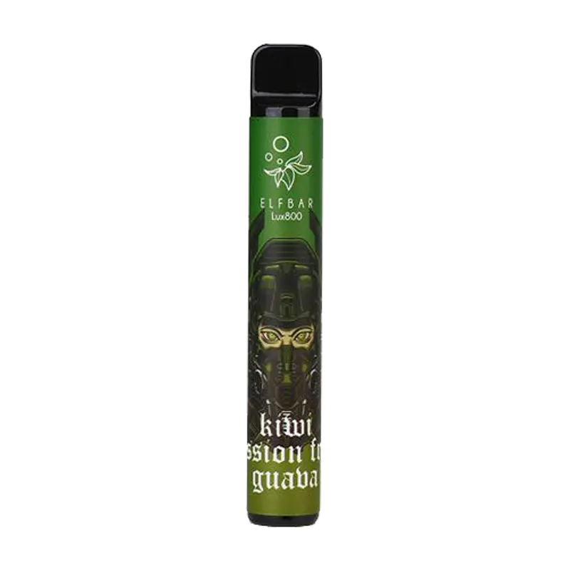 Kiwi Passion Fruit Guava Elf Bar Lux 800 Disposable Vape Device