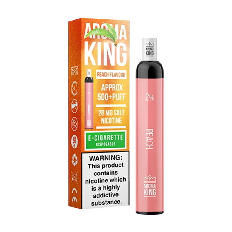 Peach Aroma King Regular Disposable Vape