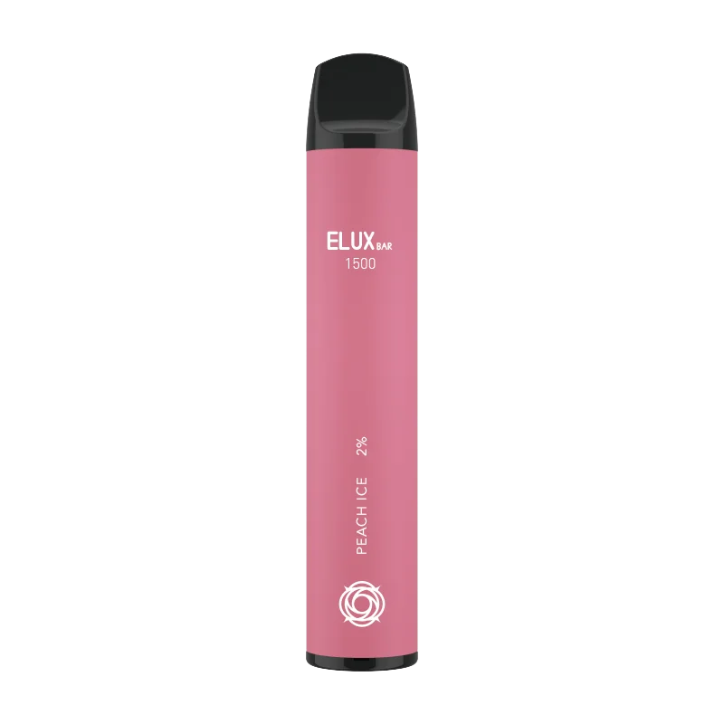 Peach Ice Elux Bar 1500 Disposable Vape