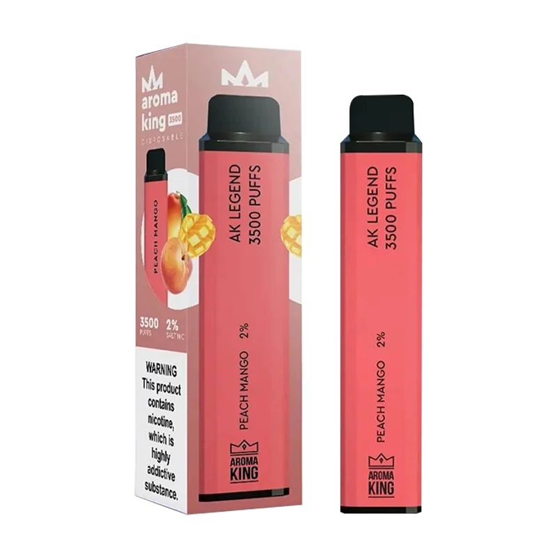 Peach Mango Legend 3500 Disposable Vape  by Aroma King