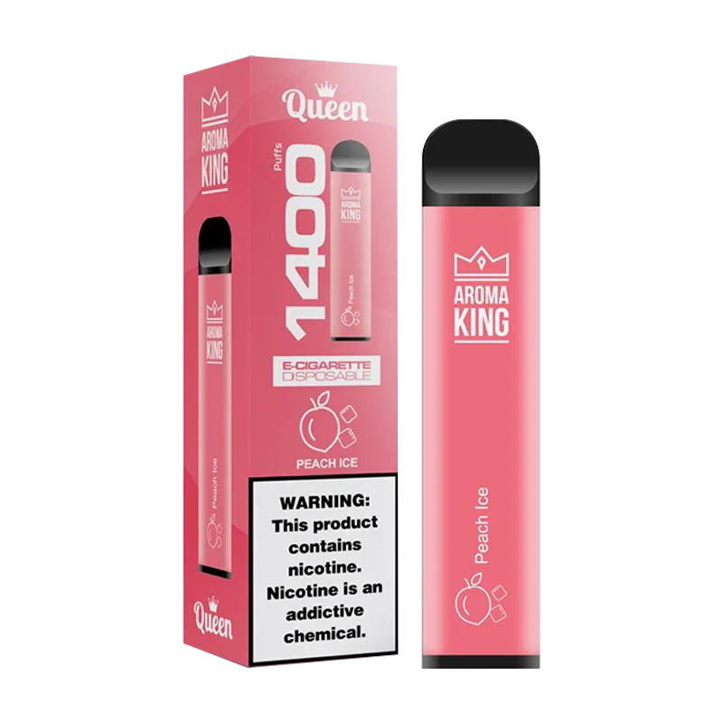 Peach ice Aroma King Queen Disposable Vape