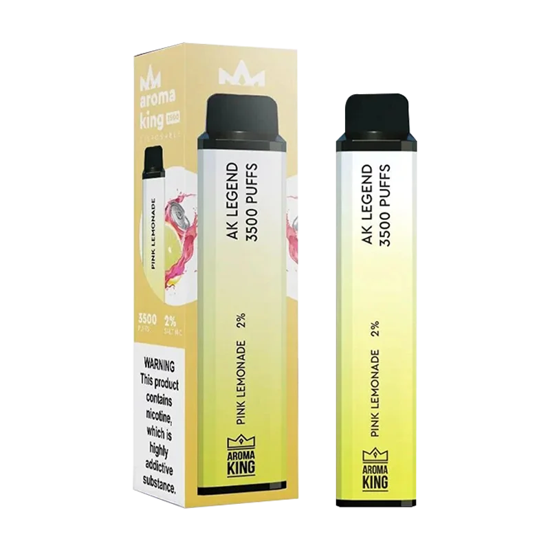 Pink Lemonade Legend 3500 Disposable Vape  by Aroma King