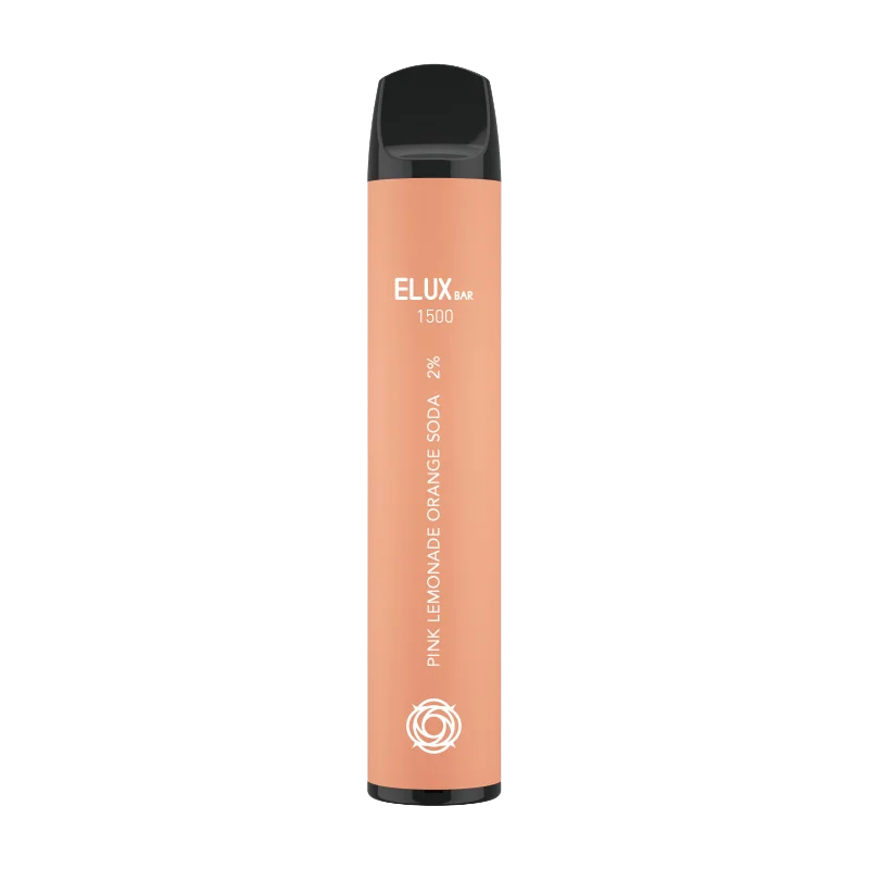 Pink Lemonade Orange Soda Elux Bar 1500 Disposable Vape