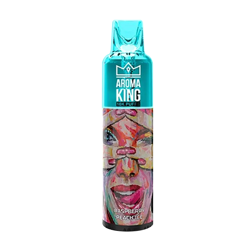 Raspberry Peach Ice Aroma King 10000 Disposable Vape 