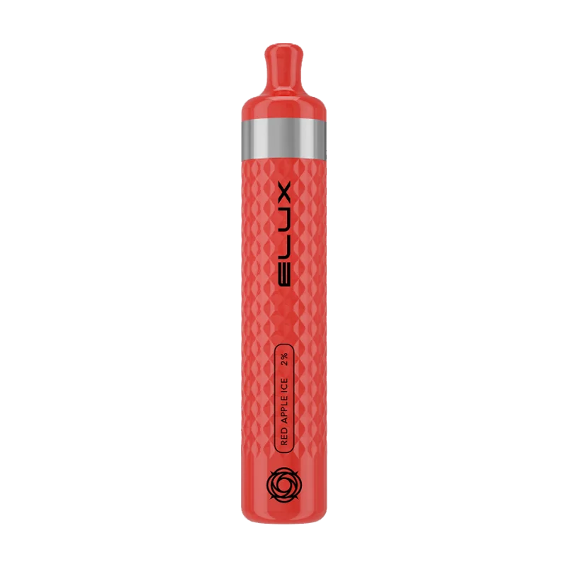 Red Apple Ice Flow 600 Disposable Vape by Elux