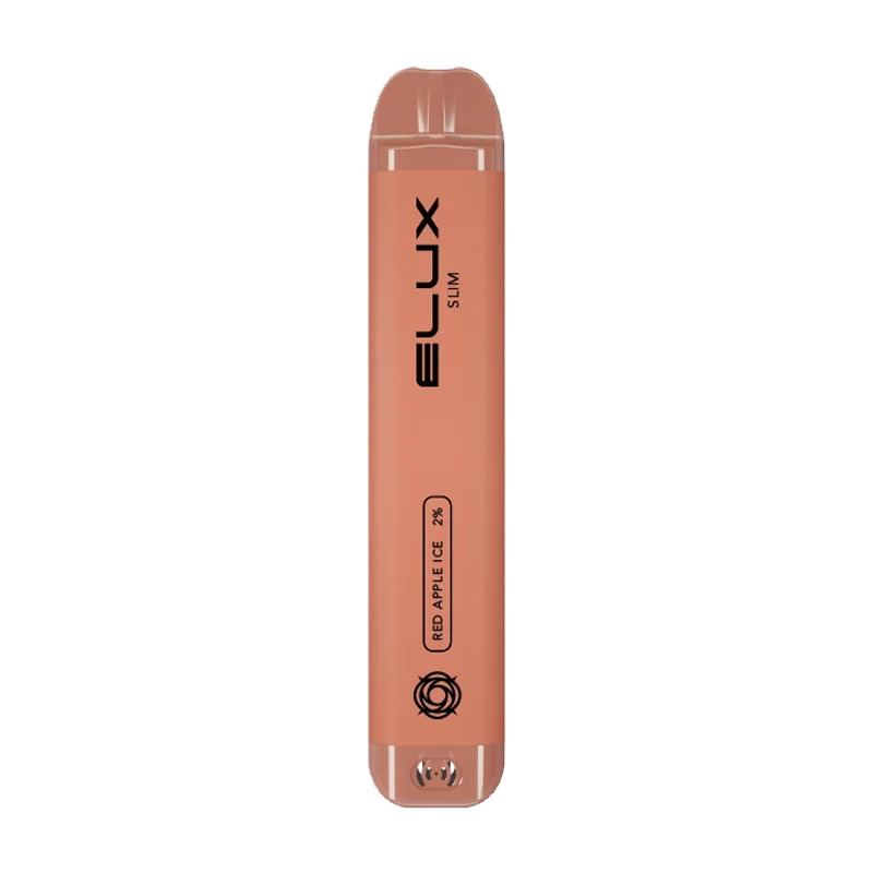 Red Apple Ice Slim Disposable Vape by Elux