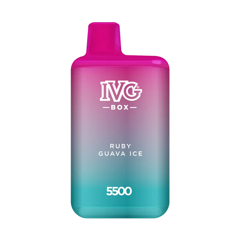 Ruby Guava Ice Box Bar Disposable Vape by IVG