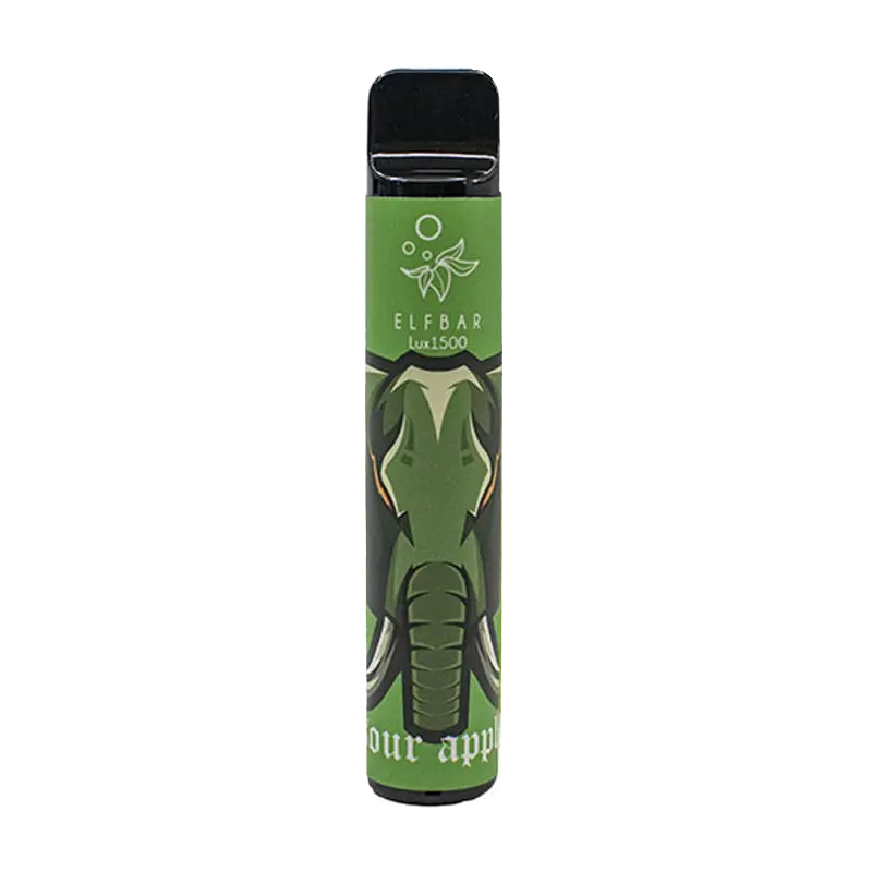 Sour Apple Elf Bar Lux 1500 Disposable Vape