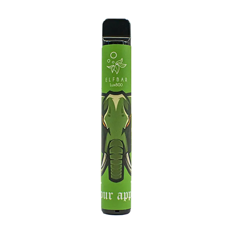 Sour Apple Elf Bar Lux 800 Disposable Vape Device