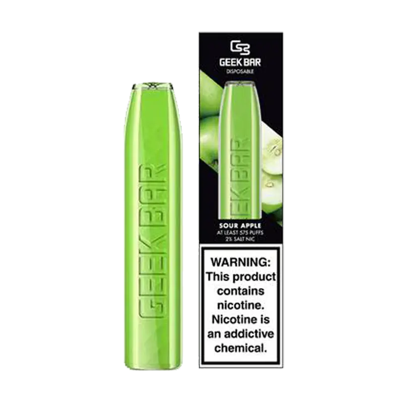 Sour Apple Geek Bar Disposable Vape by Geek Vape