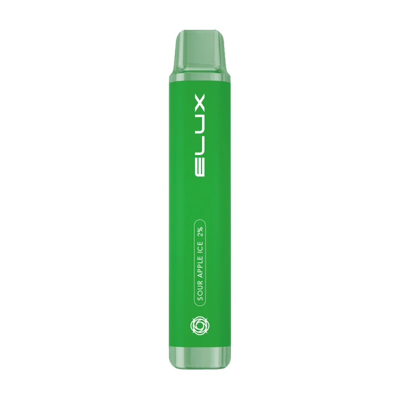 Sour Apple Ice Pro 600 Disposable Vape by Elux