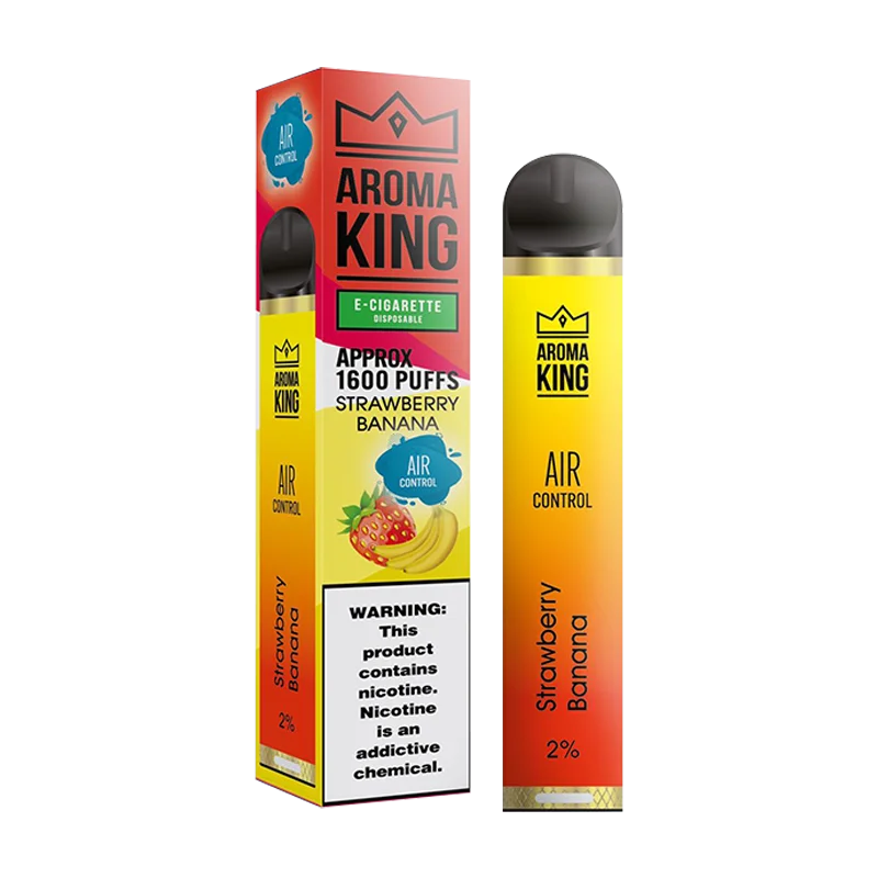 Strawberry Banana Aroma King Air Control Disposable Vape