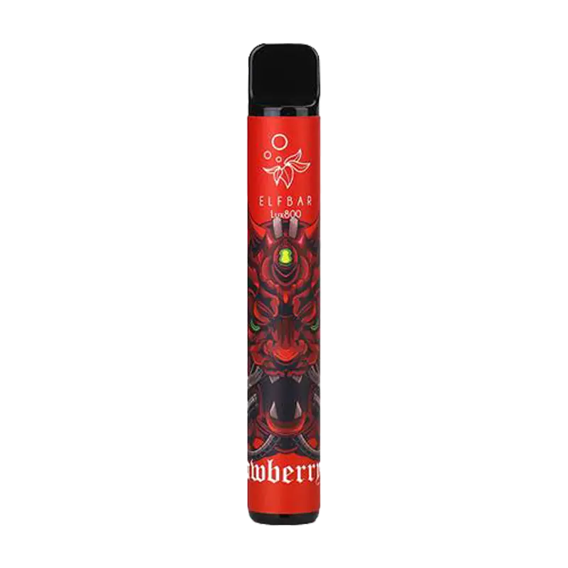 Strawberry Elf Bar Lux 800 Disposable Vape Device