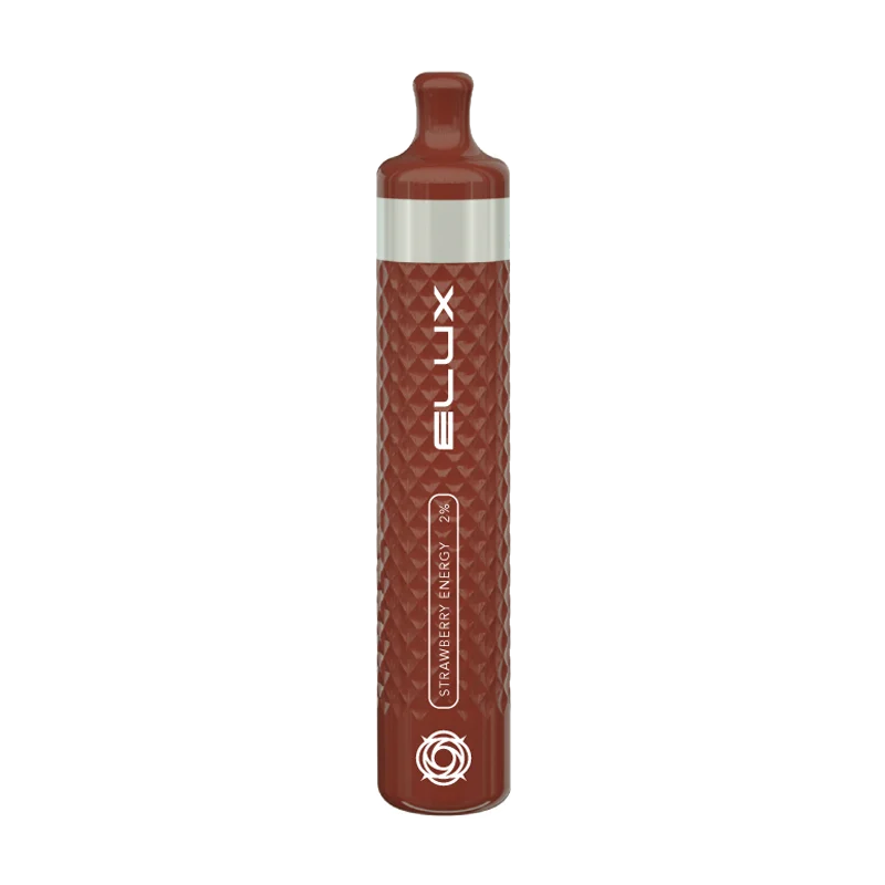 Strawberry Energy Flow 600 Disposable Vape by Elux