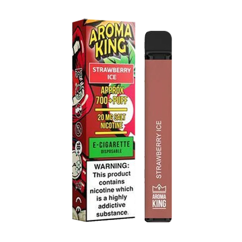 Strawberry Ice Aroma King 700 Disposable Vape