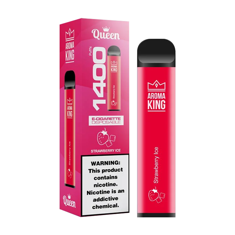 Strawberry Ice Aroma King Queen Disposable Vape