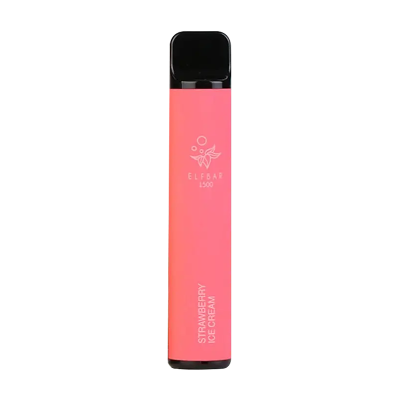 Strawberry Ice Cream Elf Bar 1500 Disposable Vape