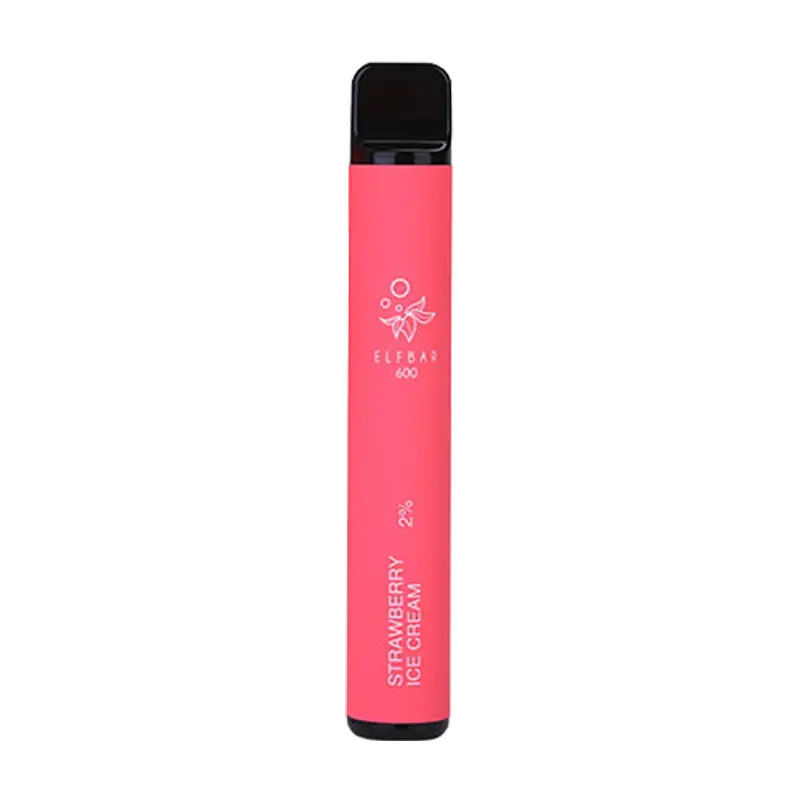 Strawberry Ice Cream Elf Bar 600 Disposable Vape