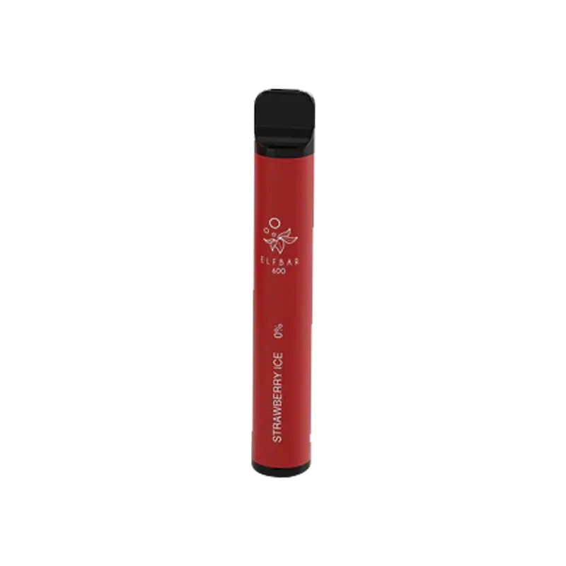 Strawberry Ice Elf Bar 600 0mg Disposable Vape