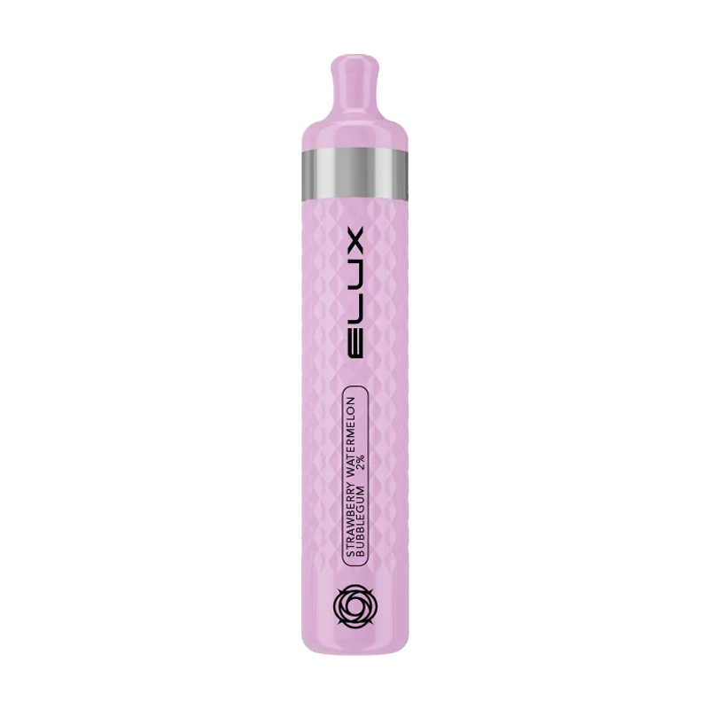 Strawberry Watermelon Bubblegum Flow 600 Disposable Vape by Elux