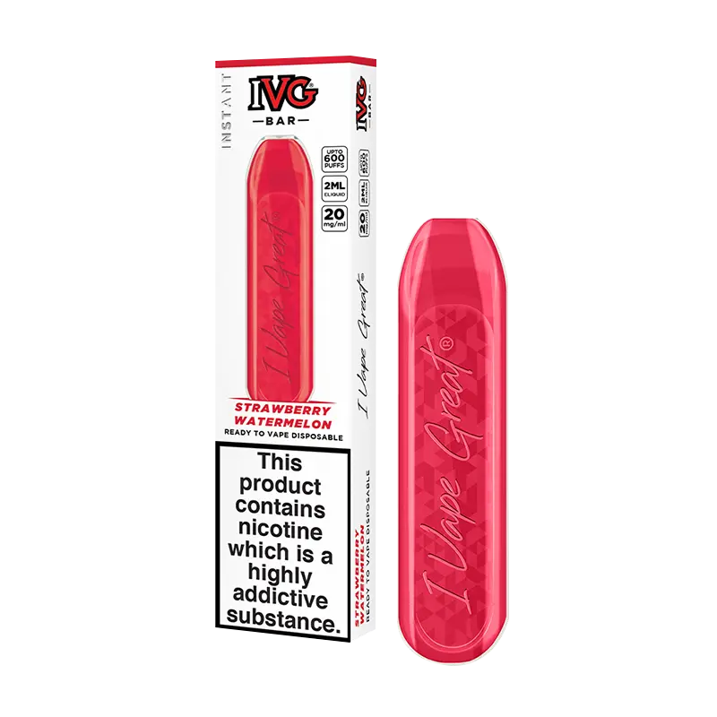 Strawberry Watermelon IVG Bar Disposable Vape Device